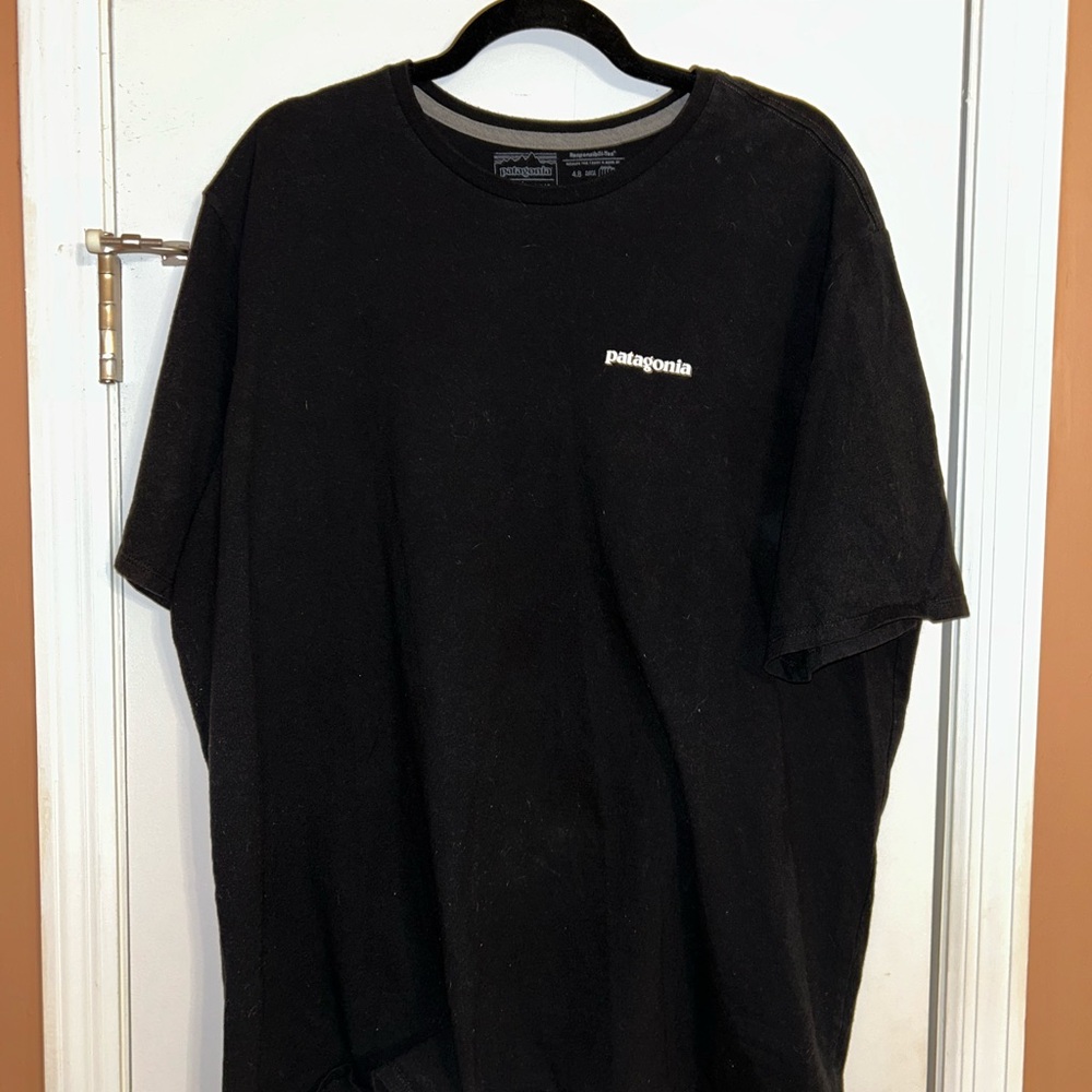 Patagonia Men's Black Short Sleeve Tee